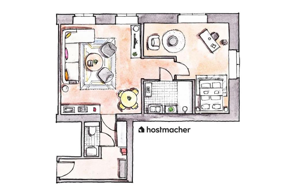 Artful 1Br Suite, City Nearby By Hm Wien Exterior foto